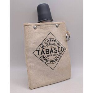 Tabasco Drinking Hip Flask Packable Hot Sauce Promo Ad McIlhenny Co. 8 oz.